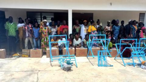 ASIGE enrolls 100 vulnerable girls into vocational training