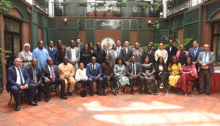 Participants of the AU-ILO youth employment strategy for Africa validation workshop in Nairobi