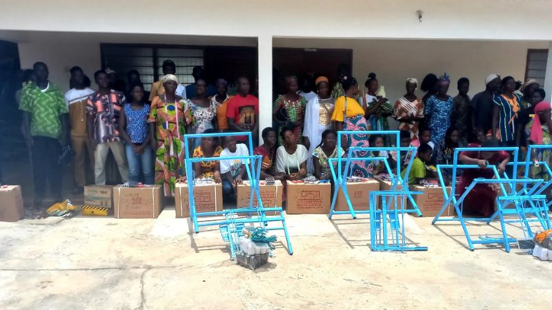 ASIGE enrolls 100 vulnerable girls into vocational training