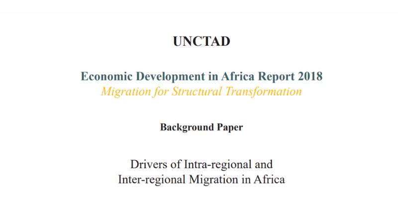 Economic Development in Africa Report 2018