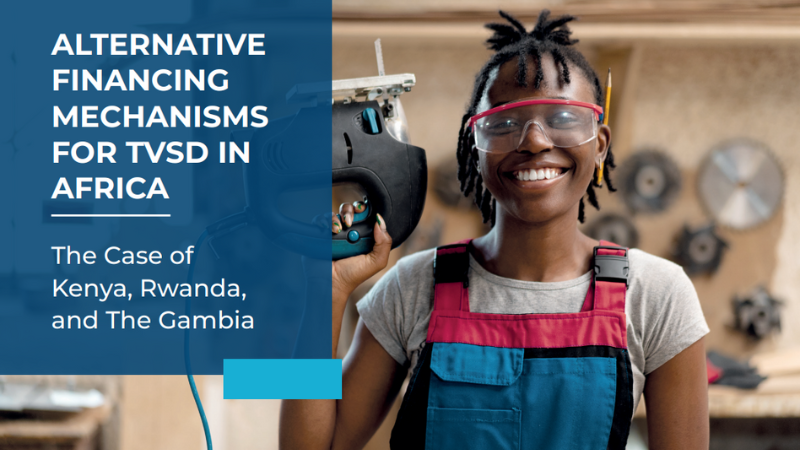 ALTERNATIVE FINANCING MECHANISMS FOR TVSD IN AFRICA