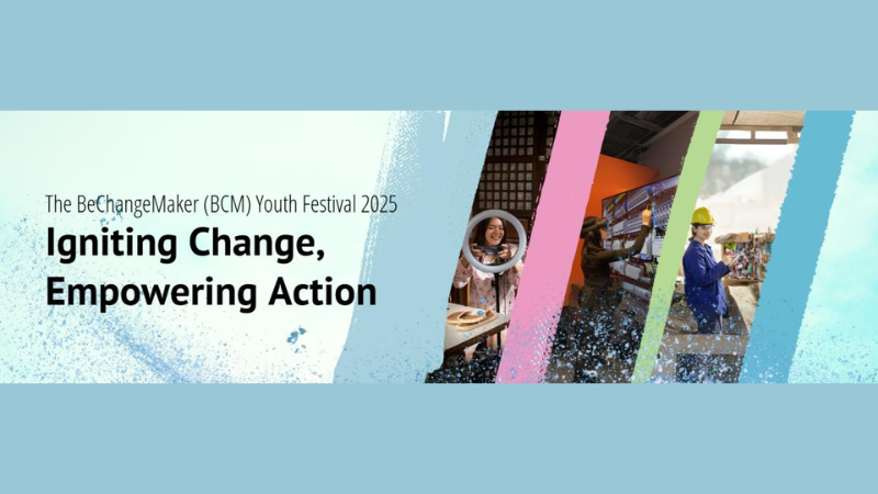 The BeChangeMaker (BCM) Youth Festival 2025