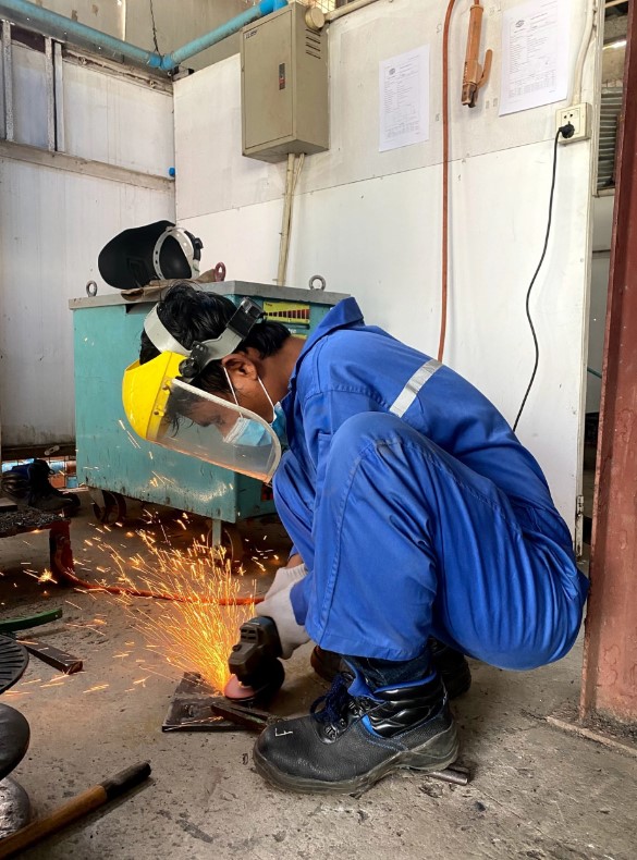 Manual Metal Arc Welding Training (© MPTA)