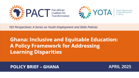 Ghana: Inclusive and Equitable Education: A Policy Framework for Addressing Learning Disparities Introduction: The imperative of inclusive and equitable education Education is a fundamental human right and a cornerstone for Ghana’s national development, social cohesion, and economic progress. Inclusive and equitable education is crucial for achieving Sustainable Development Goal 4, which calls for ensuring inclusive and equitable quality education and promoting lifelong learning opportunities for all. 