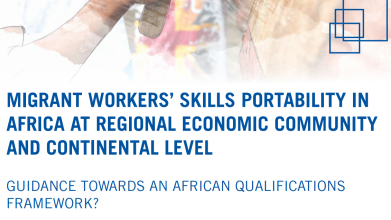 "Migrant Workers; Skills Portability in Africa at Regional Economic community and continental Level: Guidance towards an African Qualifications Framework?, International Labour Organisation"