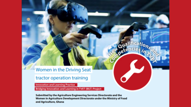 Women in the Driving Seat tractor operation training